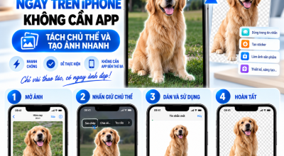 Cách Xóa Phông Nền Ảnh Trên iPhone Không Cần App