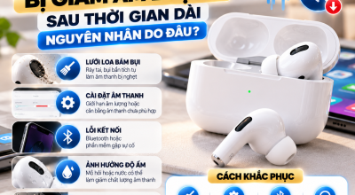 AirPods Bị Giảm Âm Lượng Sau Thời Gian Dài: Nguyên Nhân Do Đâu?