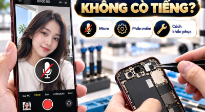 iPhone Quay Video Camera Trước Không Có Tiếng: Nguyên Nhân Và Cách Khắc Phục