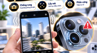 iPhone Bị Rung Bất Thường Khi Mở Camera: Nguyên Nhân Và Cách Khắc Phục
