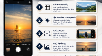 5 Mẹo Chụp Ảnh iPhone Đẹp Hơn Mà Ít Người Để Ý