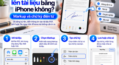 Có Thể Ký Tên Trực Tiếp Lên Tài Liệu Bằng iPhone Không?