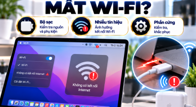MacBook Bị Mất Wi-Fi Khi Cắm Sạc: Nguyên Nhân Và Cách Khắc Phục