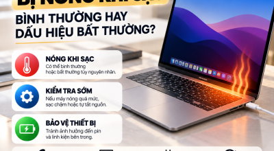 MacBook Bị Nóng Khi Sạc: Bình Thường Hay Dấu Hiệu Bất Thường?