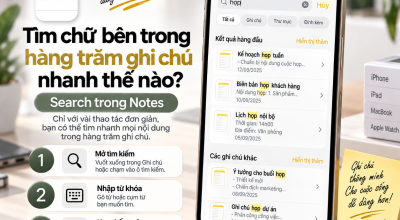 Cách Tìm Chữ Bên Trong Hàng Trăm Ghi Chú Trên iPhone
