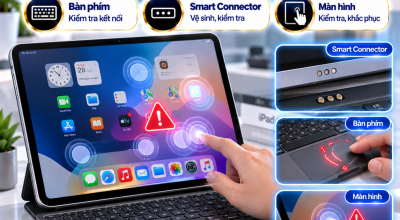 iPad Bị Loạn Cảm Ứng Khi Kết Nối Bàn Phím Rời: Nguyên Nhân Và Cách Khắc Phục