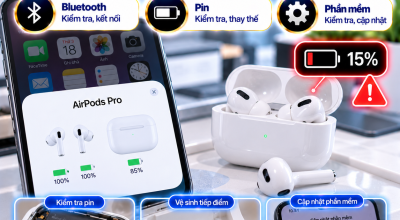 AirPods Hiển Thị Sai Phần Trăm Pin Hộp Sạc: Nguyên Nhân Và Cách Khắc Phục