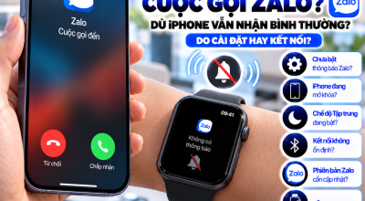 Apple Watch Không Hiện Thông Báo Cuộc Gọi Zalo: Nguyên Nhân Và Cách Khắc Phục
