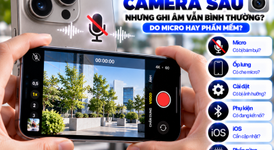 iPhone Quay Video Camera Sau Không Có Tiếng: Nguyên Nhân Và Cách Khắc Phục