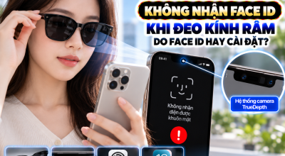 iPhone Không Nhận Face ID Khi Đeo Kính Râm: Nguyên Nhân Và Cách Khắc Phục