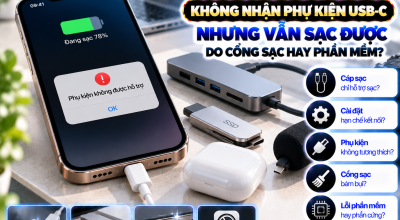 iPhone Không Nhận Phụ Kiện USB-C Nhưng Vẫn Sạc Được: Nguyên Nhân Và Cách Khắc Phục
