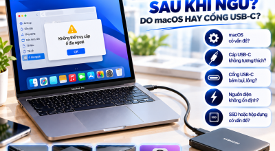 MacBook Không Nhận SSD Ngoài Sau Khi Ngủ: Nguyên Nhân Và Cách Khắc Phục