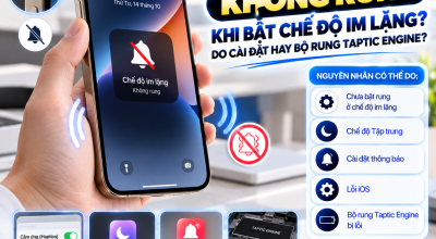 iPhone Không Rung Khi Bật Chế Độ Im Lặng: Nguyên Nhân Và Cách Khắc Phục