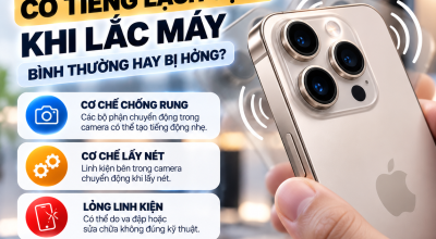 iPhone Có Tiếng Lạch Cạch Khi Lắc Máy: Bình Thường Hay Bị Hỏng?