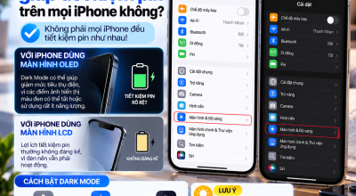 Dark Mode Có Thực Sự Giúp Tiết Kiệm Pin Trên Mọi iPhone Không?