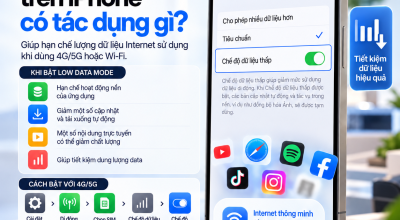 Low Data Mode Trên iPhone Có Tác Dụng Gì?