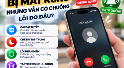iPhone Bị Mất Rung Nhưng Vẫn Có Chuông: Lỗi Do Đâu?