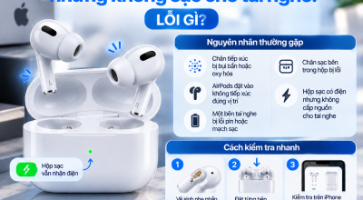 Hộp AirPods Sạc Được Nhưng Không Sạc Cho Tai Nghe: Lỗi Gì?