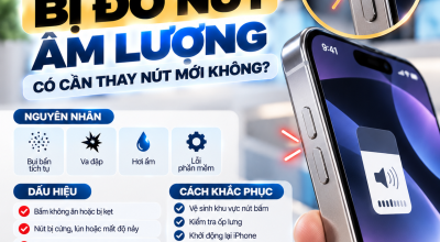 iPhone Bị Đơ Nút Âm Lượng: Có Cần Thay Nút Mới Không?