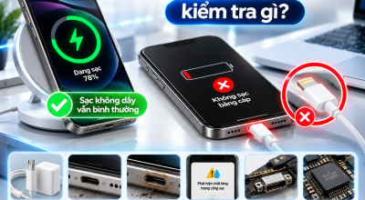 iPhone Sạc Không Dây Được Nhưng Sạc Bằng Cáp Không Được: Kiểm Tra Gì?