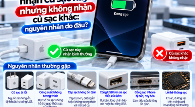 iPhone Nhận Củ Sạc Này Nhưng Không Nhận Củ Sạc Khác: Nguyên Nhân Do Đâu?