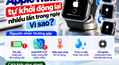 Apple Watch Tự Khởi Động Lại Nhiều Lần Trong Ngày: Vì Sao?