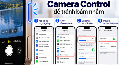 Tùy Chỉnh Độ Nhạy Camera Control Để Tránh Bấm Nhầm Trên iPhone