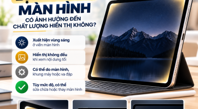 iPad Bị Hở Sáng Màn Hình: Có Ảnh Hưởng Đến Chất Lượng Hiển Thị Không?