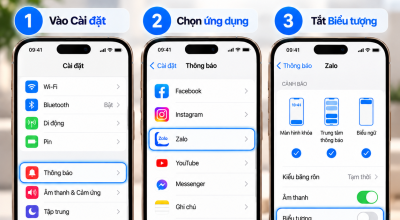 Cho Một Ứng Dụng Chỉ Hiển Thị Thông Báo Trong Trung Tâm Thông Báo iPhone