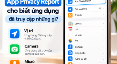 App Privacy Report Cho Biết Ứng Dụng Đã Truy Cập Những Gì?