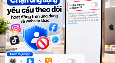 Cách Chặn Ứng Dụng Yêu Cầu Theo Dõi Hoạt Động Trên iPhone