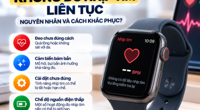Apple Watch Không Đo Nhịp Tim Liên Tục: Nguyên Nhân Và Cách Khắc Phục