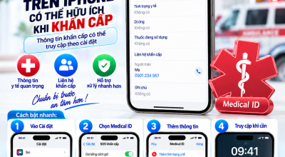 Medical ID Trên iPhone Có Thể Hữu Ích Khi Khẩn Cấp Như Thế Nào?