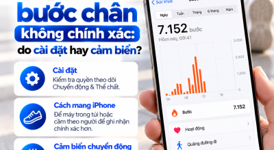 iPhone Đếm Bước Chân Không Chính Xác: Do Cài Đặt Hay Cảm Biến?