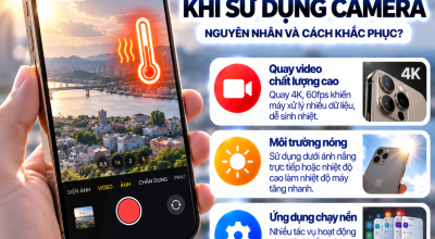 iPhone Bị Nóng Bất Thường Khi Sử Dụng Camera: Nguyên Nhân Và Cách Khắc Phục