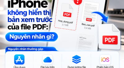 iPhone Không Hiển Thị Bản Xem Trước Của File PDF: Nguyên Nhân Gì?