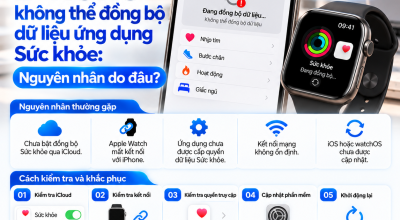 iPhone Không Thể Đồng Bộ Dữ Liệu Ứng Dụng Sức Khỏe: Nguyên Nhân Do Đâu?