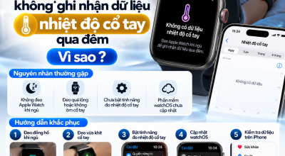Apple Watch Không Ghi Nhận Dữ Liệu Nhiệt Độ Cổ Tay Qua Đêm: Nguyên Nhân Và Cách Khắc Phục