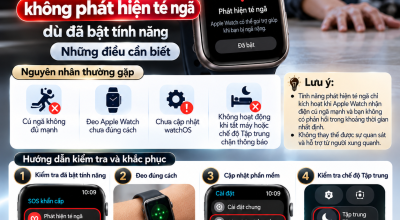 Apple Watch Không Phát Hiện Té Ngã Dù Đã Bật Tính Năng: Nguyên Nhân Và Cách Khắc Phục