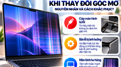 MacBook Nhấp Nháy Màn Hình Khi Thay Đổi Góc Mở: Nguyên Nhân Và Cách Khắc Phục