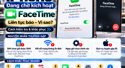 iPhone Liên Tục Báo Đang Chờ Kích Hoạt FaceTime: Nguyên Nhân Và Cách Khắc Phục