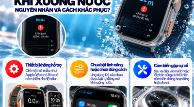 Apple Watch Không Đo Được Độ Sâu Khi Xuống Nước: Nguyên Nhân Và Cách Khắc Phục
