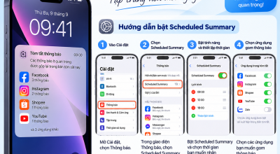 Scheduled Summary Giúp Thông Báo Trên iPhone Bớt Làm Phiền Như Thế Nào?