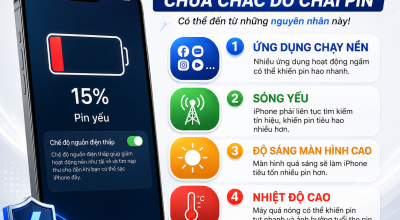 iPhone Tụt Pin Nhanh Chưa Chắc Do Chai Pin – 4 Nguyên Nhân Thường Gặp