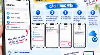 Tin Nhắn Đã Xóa Trên iPhone Có Khôi Phục Được Không?