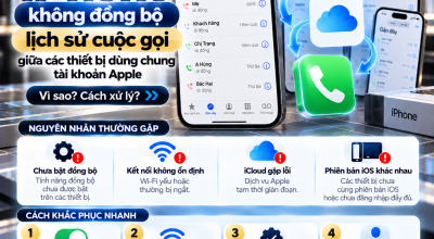 iPhone Không Đồng Bộ Lịch Sử Cuộc Gọi Giữa Các Thiết Bị Dùng Chung Tài Khoản Apple: Nguyên Nhân Và Cách Khắc Phục