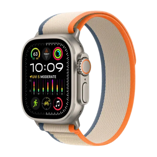 Apple Watch Ultra 2 49mm (4G) Viền Titanium Dây Trail - Chính Hãng Apple Cam Be
