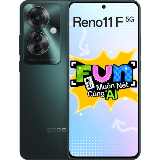 OPPO Reno11 F 5G 8GB-256GB Xanh Đen