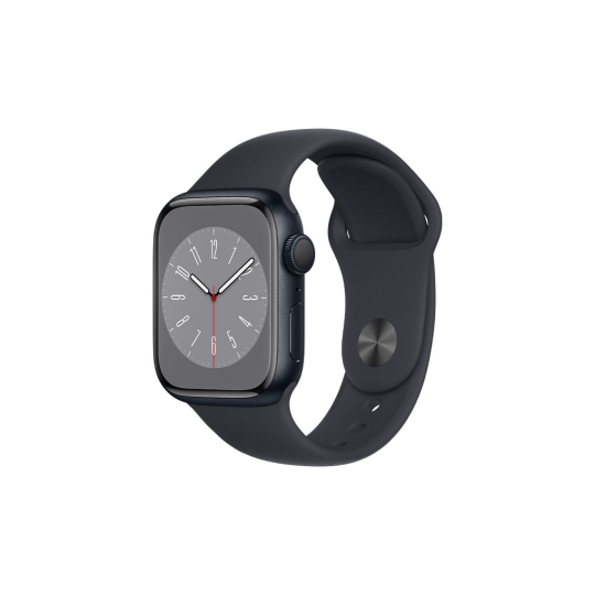 Apple Watch S8 (GPS) 45mm Viền nhôm Dây Cao Su - Chính Hãng Apple