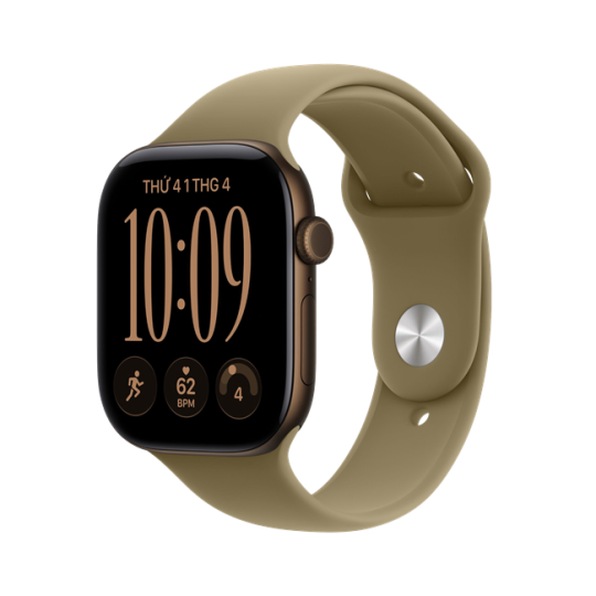 Apple Watch Series 12 GPS 46mm viền nhôm dây silicone